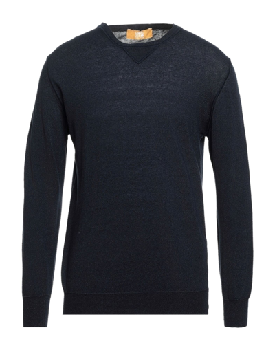 Shop Martin Zelo Sweaters In Dark Blue