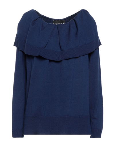 Shop Boutique Moschino Sweaters In Blue