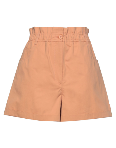 Shop Kenzo Woman Shorts & Bermuda Shorts Orange Size 10 Cotton