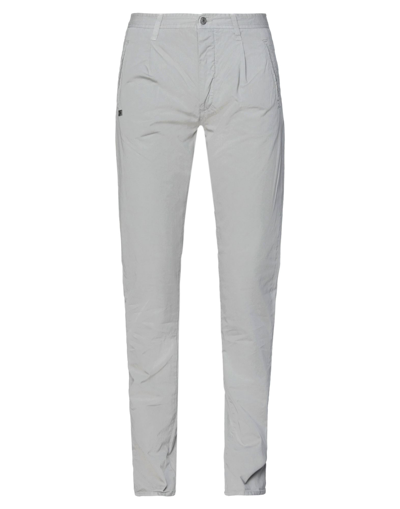 Shop Daniele Alessandrini Homme Man Pants Light Grey Size 34 Cotton