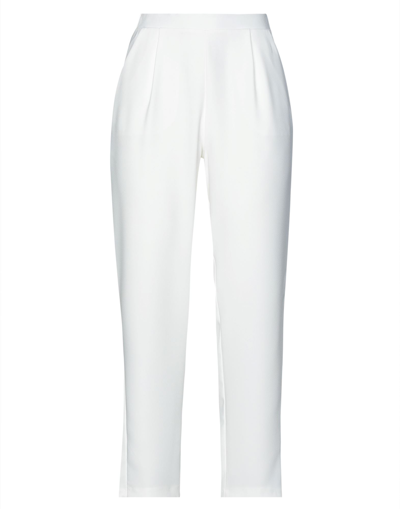 Shop Dodici22 Woman Pants White Size 6 Polyester