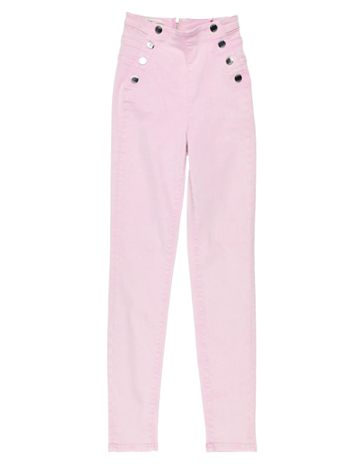 Shop Guess Woman Jeans Pink Size 24w-29l Cotton, Elastomultiester, Elastane