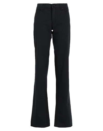 Shop Armani Jeans Pants In Black