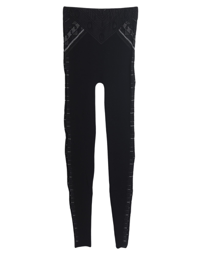 Shop Emilio Pucci Pucci Woman Leggings Black Size M/l Polyamide, Polyester, Elastane