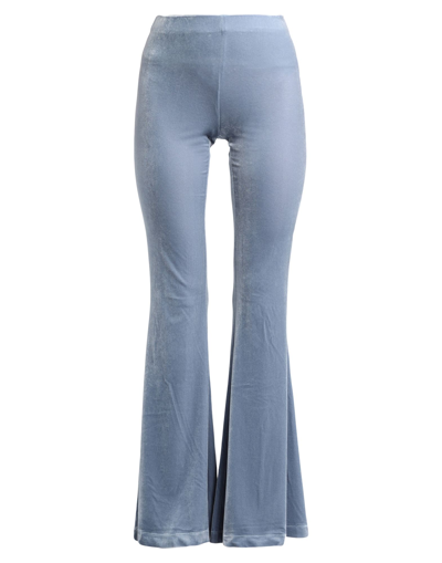 Shop Antonella Rizza Woman Pants Pastel Blue Size 2 Polyester, Elastane