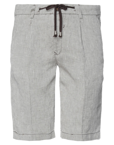 Shop Barbati Man Shorts & Bermuda Shorts Brown Size 30 Linen
