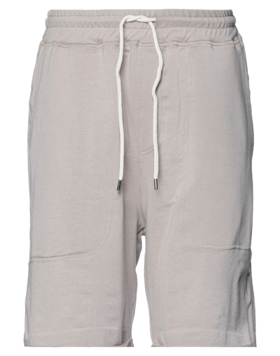 Shop Donvich Shorts & Bermuda Shorts In Dove Grey