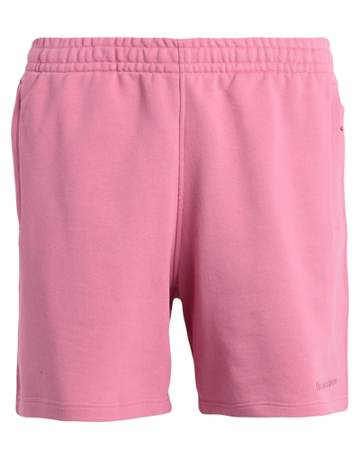Shop Adidas Originals By Pharrell Williams Shorts & Bermuda Shorts In Pink