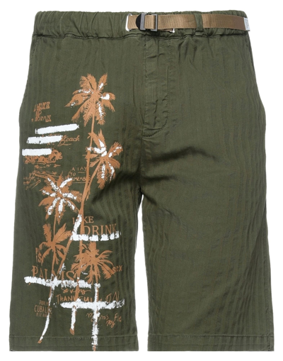 Shop White Sand 88 Shorts & Bermuda Shorts In Military Green