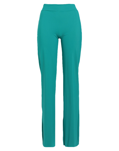 Chiara Boni La Petite Robe Woman Pants Emerald Green Size 4 Polyamide, Elastane In Green