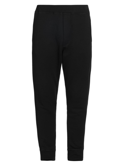 Shop Dsquared2 Icon Spray Ski Jogger Pants In Black