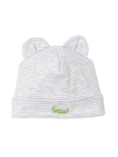 Shop Kissy Kissy Baby's Save Our World Novelty Hat In Grey