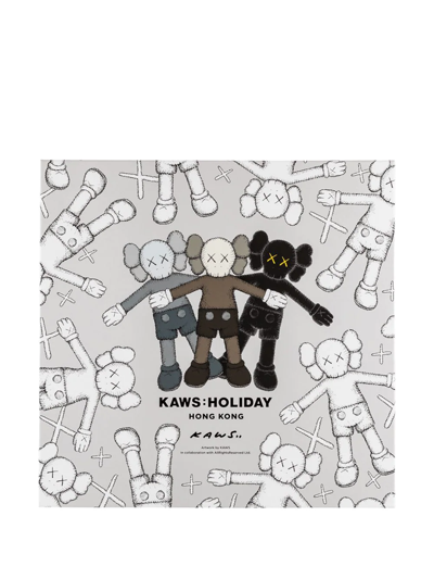 Kaws "holiday: Hong Kong" Plush Set In Black