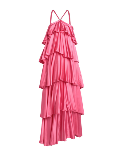 Shop Aniye By Long Dresses In Fuchsia