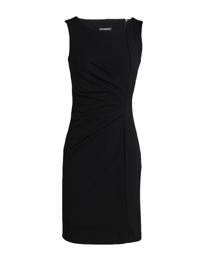 Shop Biancoghiaccio Woman Mini Dress Black Size 8 Polyester, Elastane