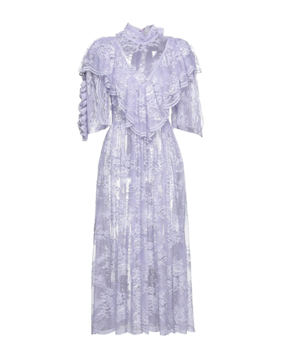 Shop Preen By Thornton Bregazzi Midi Dresses In Lilac