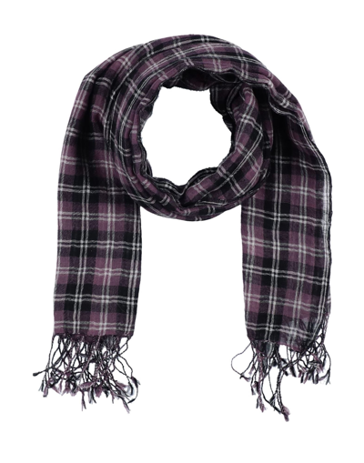 Shop Closed Scarves In Purple