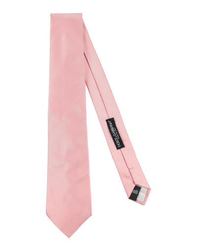 Shop Dolce & Gabbana Ties & Bow Ties In Pink