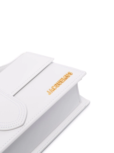 Jacquemus Shoulder Bags With Detachable Strap And Top Handle In White