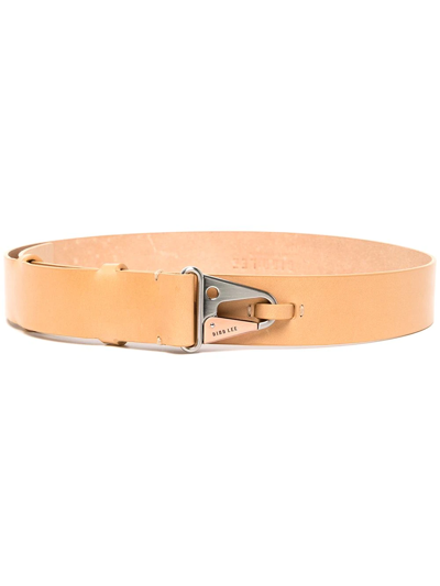 Shop Dion Lee Dog-clip Belt In Brown