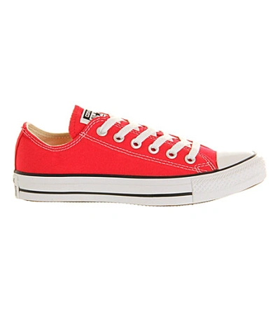 Shop Converse All Star Low-top Trainers In Red