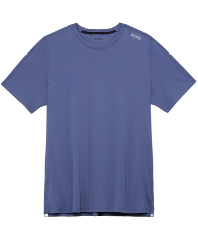 Brady Men's  Blue Cool Touch Performance T-shirt In Blue