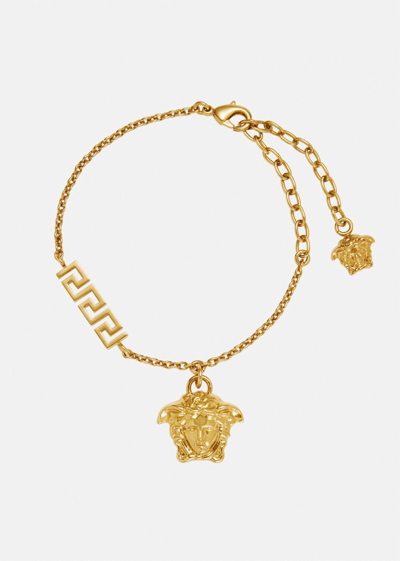 Shop Versace La Medusa Bracelet, Female, Gold, One Size