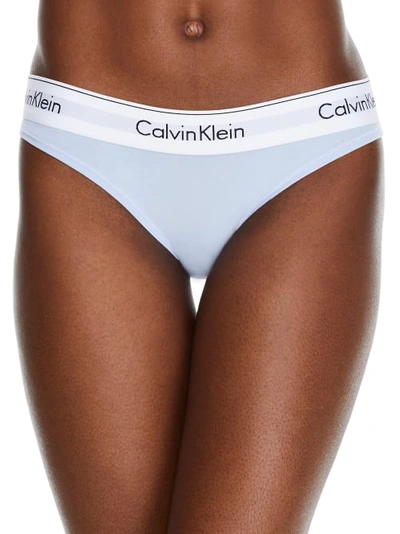 Shop Calvin Klein Modern Cotton Bikini In River