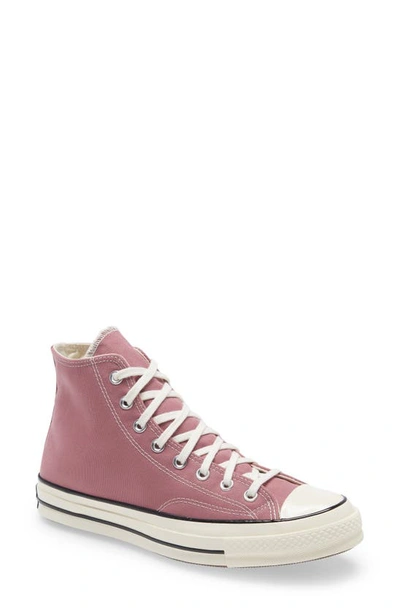 Converse Chuck Taylor® All Star® 70 High Top Sneaker In Pink/ Egret/ Black