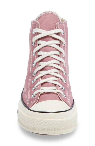 Converse Chuck Taylor® All Star® 70 High Top Sneaker In Pink/ Egret/ Black
