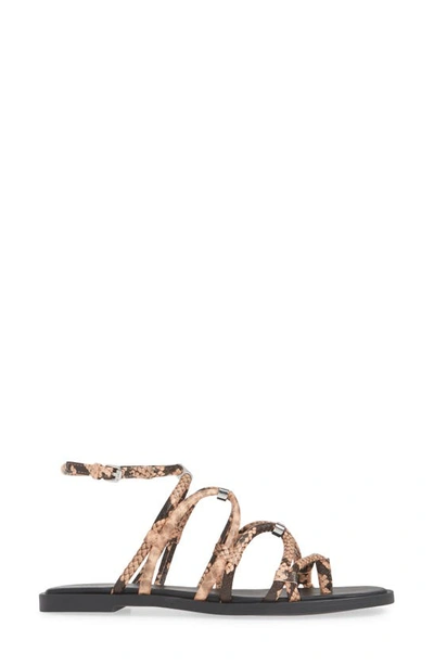 Shop Rebecca Minkoff Sarle Strappy Sandal In Rosewood