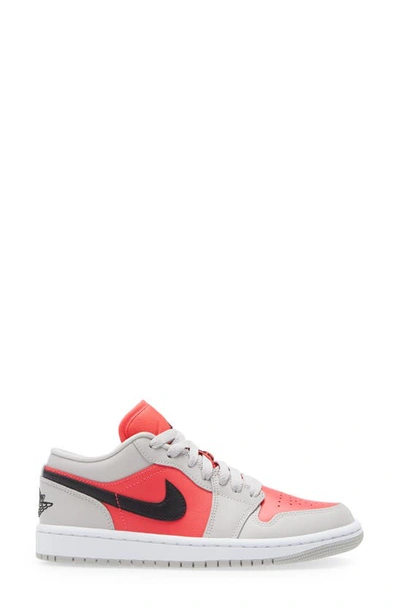 Shop Jordan Nike Air  1 Low Sneaker In Light Iron Ore/ Black/ Siren