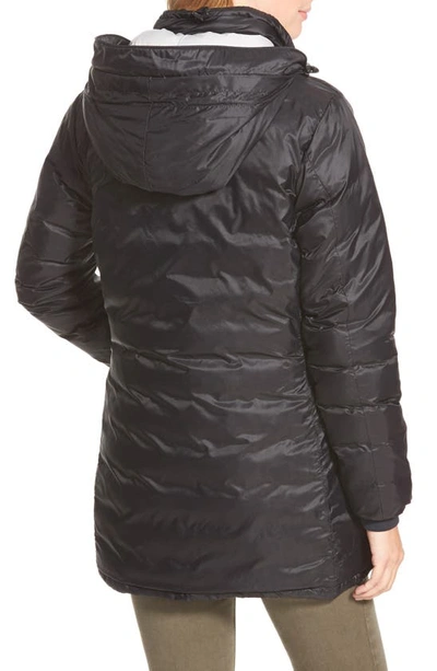 Shop Canada Goose 'camp' Slim Fit Hooded Packable Down Jacket In Black