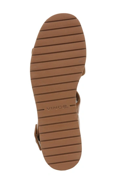 Shop Vince Skylar Platform Sandal In Tan