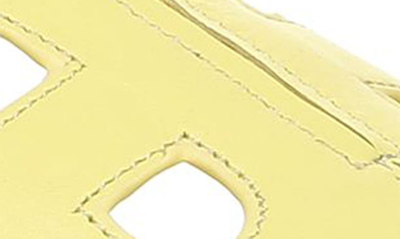 Shop Sam Edelman Bay Cutout Slide Sandal In Butter Yellow