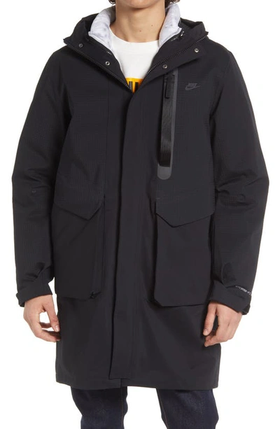 Nike Black Down Sportswear Storm-fit Adv Tech Pack 3-in-1 Jacket In  Black,white,black | ModeSens