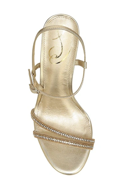 Shop Sam Edelman Daisie Sandal In Molten Gold