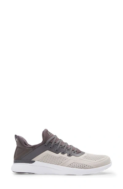 Apl Athletic Propulsion Labs Techloom Tracer Knit Training Shoe In Asteroid / Clay / White