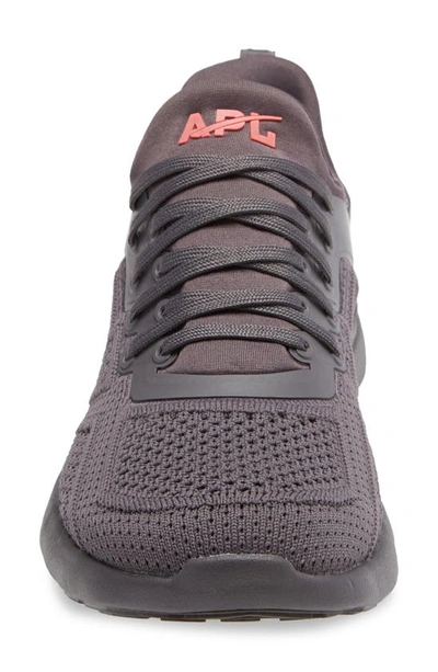 Shop Apl Athletic Propulsion Labs Techloom Tracer Knit Training Shoe In Asteroid / Impulse Red