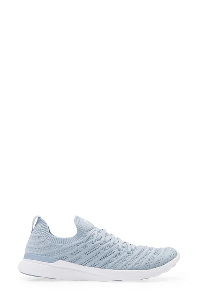 Shop Apl Athletic Propulsion Labs Techloom Wave Hybrid Running Shoe In Frozen Grey / White