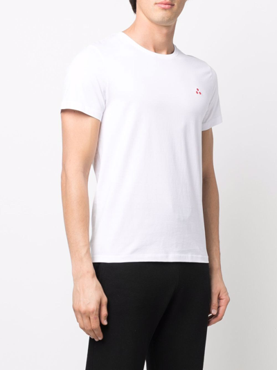 Shop Peuterey Manderly Logo Cotton T-shirt In White