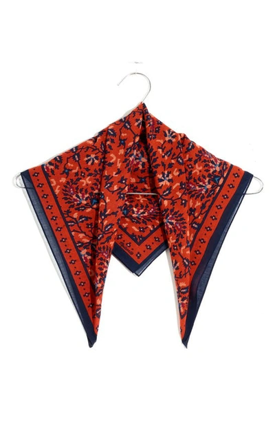 Shop Madewell Bandana In Etruscan Clay Paisley