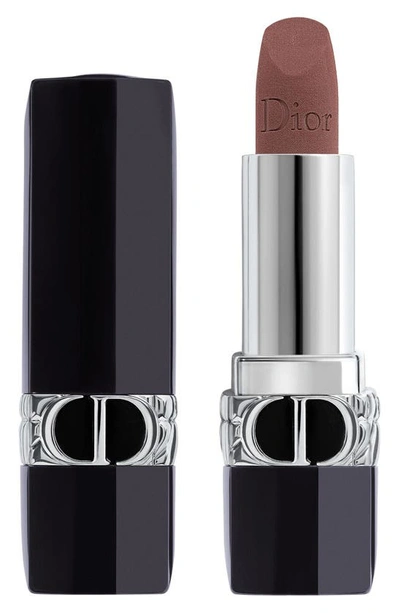 Shop Dior Rouge  Refillable Lipstick In 300 Nude Style / Velvet