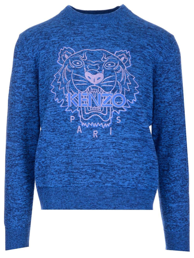 Shop Kenzo Men's Blue Other Materials Sweater