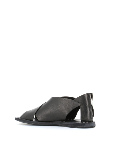 Shop Officine Creative Sandal Itaca/026 In Black