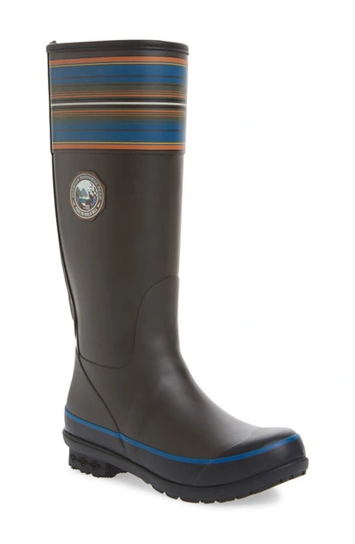 Shop Pendleton Olympic National Park Knee High Boot In Grey Rubber