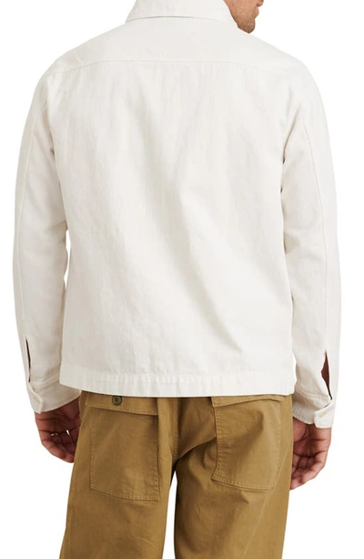 Shop Alex Mill Garment Dyed Work Jacket In White