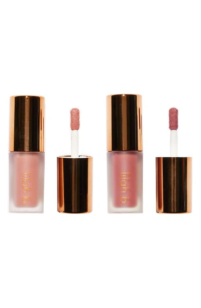 Shop Lilah B Travel Size Lovingly Lip Tinted Lip Oil Duo Usd $36 Value