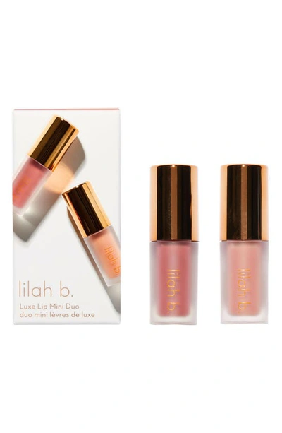 Shop Lilah B Travel Size Lovingly Lip Tinted Lip Oil Duo Usd $36 Value