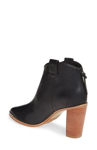 Shop Ted Baker Kasidy Bootie In Black Leather